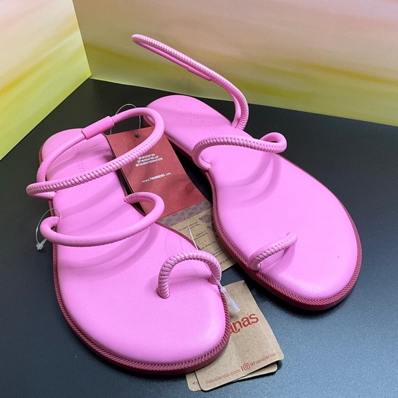 Havaianas Shoes - Havaianas Una Pitanga Sandals-Pink Glow US Women’s 7/ EU 36. NWT Strappy Sandals